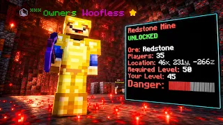 Unlocking the brand new MINE... Also I get insane luck