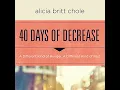 40 Days of Decrease A Different Kind of Hunger A Different Kind of Fast by Alicia Britt Chole