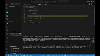 Python Recursion Debugging in VS Code Sum of Numbers Step by Step