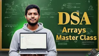 Arrays in Telugu Complete Masterclass 7 Must-Solve Problems DSA Series Ep 5