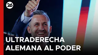 🇩🇪 ULTRADERECHA ALEMANA | Busca ejecutar su primer gobierno regional