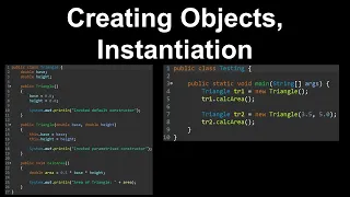 Creating Objects Instantiation Constructors Classes Java - AP Computer Science A