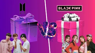 BTS vs Blackpink 💜💗 CHOOSE YOUR GIFT 🎁/ ELIGE TU REGALO / 방탄소년단 vs 블랙핑크