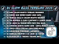 Download Lagu DJ SLOWBASS TERBARU 2025 || DJ AKU CALON MANTU TERBAIK MAMAMU || DJ RINDU AKU RINDU KAMU JADI SATU