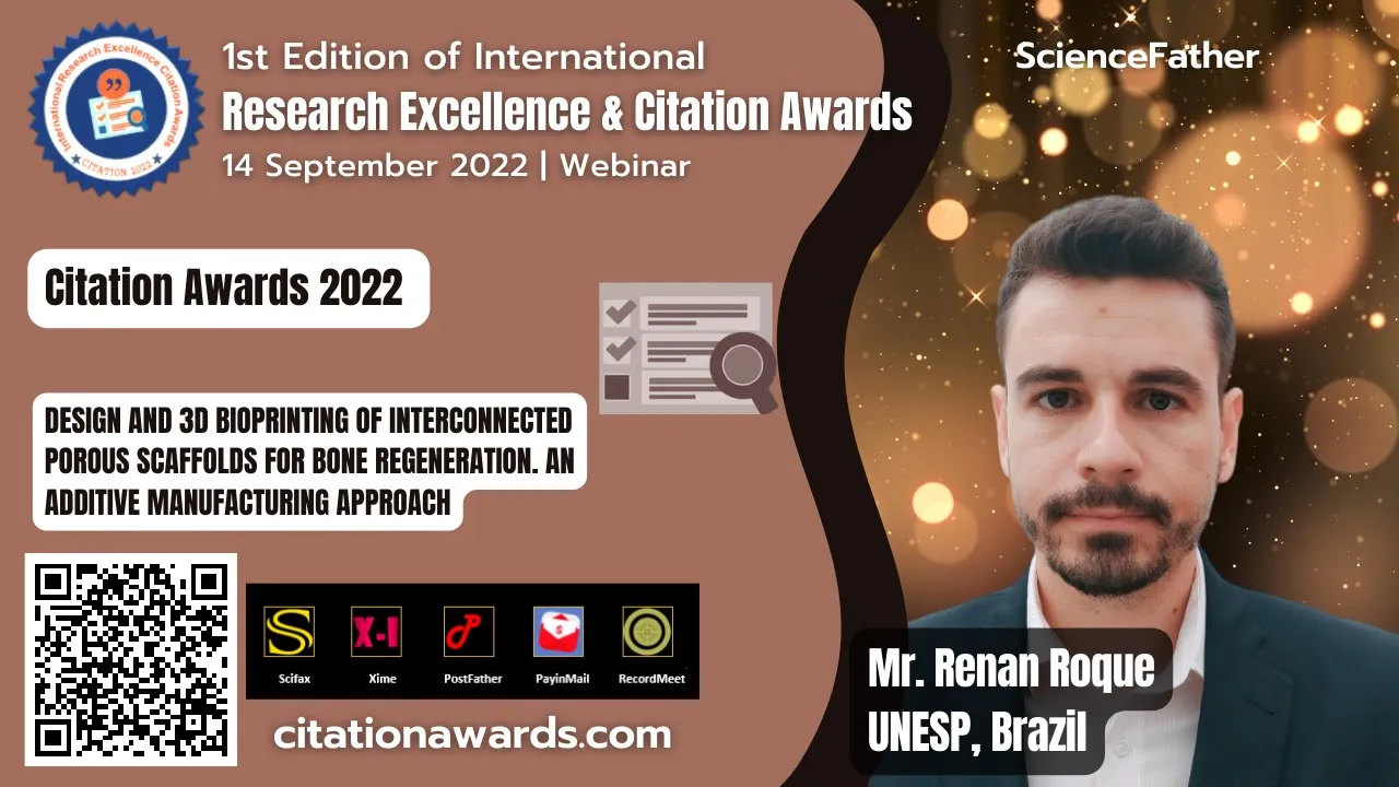 Design and 3D bioprinting of interconnected porous scaffolds for bone regeneration.