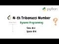 N-th Tribonacci Number Python DP Solution