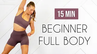 15 min Fat Burning Workout for TOTAL BEGINNERS Achievable No Equipment