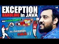 Java Exception Handling in ONE SHOT Java Developer Series with Real Life Examples