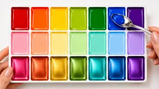 I Tried VIRAL Acrylic Color Mixing Hacks… and Got THIS! 🎨🔥