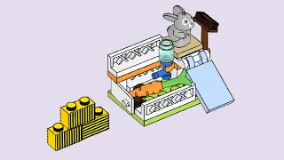 LEGO 562202 Instructions | Friends | Bunny Playground | Magazine Gift