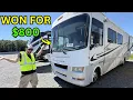 I Won This RV For 800 Then I Found THIS
