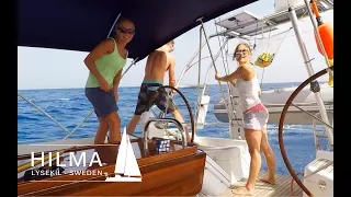 Hilma Sailing, crossing the Atlantic, part 2 and dorado fishing, Ep 14