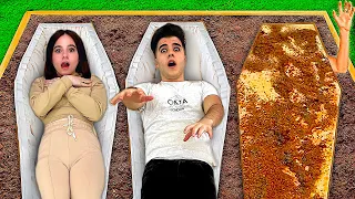 اخر شخص يخرج من القبر يربح 10 000 