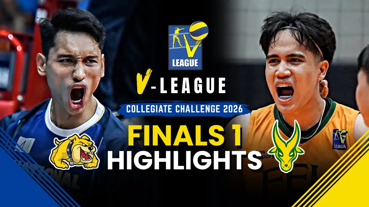 NU VS. FEU FINALS GAME 1 🥇| Full Game Highlights | V-League Collegiate Challenge 2026