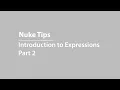 Nuke Expression Basics pt2