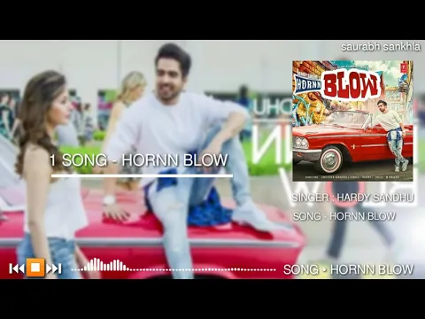 Download MP3 Hornn Blow - Harrdy Sandhu - Full Mp3 Punjabi Song 2020