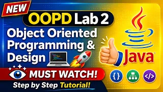 OOPD Lab 2 Object Oriented Programming Design Step-by-Step Kingdom of sonu saw