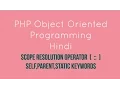 PHP oops Scope Resolution Operator Tutorial - 8