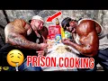 Cooking a High Calorie Seafood Prison Meal Kali Muscle x Big Boy