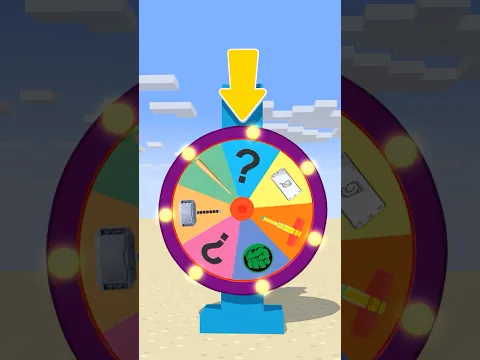 Who Will Prevail in Wheel of Fortune Challenge 01 - Minecraft Animation #shorts