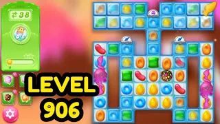 Candy Crush Jelly Saga Level 906 2 Stars