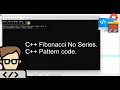 C Fibonacci No Series C Pattern code