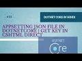 ASP NET Core appsettings json file IConfiguration Multiple AppSettings json File in Dotnetcore