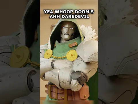 YEA WHOOP DOOM'S AHH DAREDEVIL