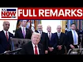 Lagu FULL REMARKS: President Trump speaks to reporters