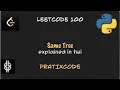 Same Tree - Leetcode 100