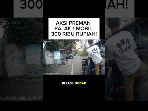 AKSI PREMAN PALAK 300RIBU KE PENGENDARA MOBIL