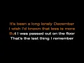 Neck Deep - December (Karaoke Version)