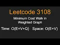 Minimum Cost Walk in Weighted Graph - Leetcode 3108