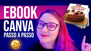 EBOOK CANVA COMO FAZER? Diagramar E-book no Canva + Capa 3D Grátis!