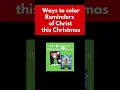 Bible Verse Coloring Book - Christmas Reminders of Christ
