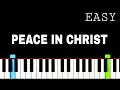 Lagu PEACE IN CHRIST | Easy Piano Tutorial