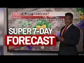 Super 7-Day Forecast Dry weather ahead this week