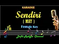 Lagu Sendiri (Karaoke) May/ Nada Wanita/ Cewek/ Female Key F#m