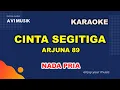 Download Lagu Cinta Segitiga - Arjuna89 | Karaoke Nada PRIA | Avimusik