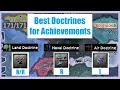 HOI4 - Guide to Land Air and Sea Doctrines for Achievements