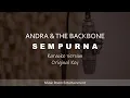 Download Lagu Andra And The Backbone - Sempurna (Original Key) Karaoke Version