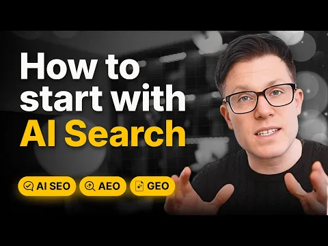 A Complete Guide to AI Search Optimisation for 2026 (AI SEO, AEO, GEO) video thumbnail