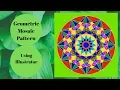 How To Draw A Geometric Mosaic Pattern Using Illustrator