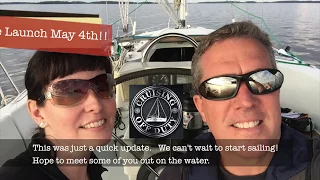 Update: Boat repaired.  Better than new?  Ready for Sailing Season!  We launch May 4th.