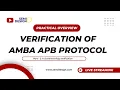 AMBA APB Protocol in SystemVerilog Verification - Part 2