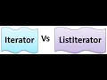 Iterator VS ListIterator Arabic