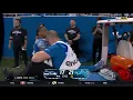David Montgomery is being carted to the locker room due to a leg injury NFL Season 2023 Week 2