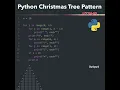 Python Christmas Tree Pattern - HTPMR High