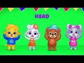 Head Shoulders Knees and Toes | Nursery Rhymes & Kids Songs RV AppStudios