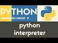 Python Interpreter Python Tutorial 35